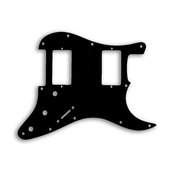 Fender Stratocaster Blacktop Series 2 Humbuckers HH Custom Pickguard Scratchplate  Design