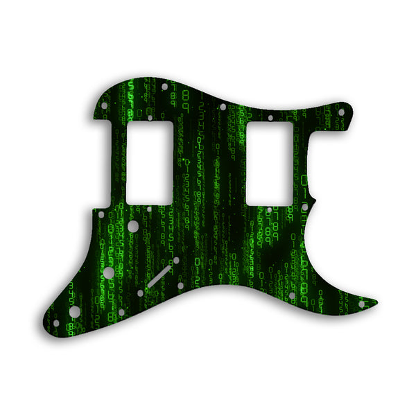 Fender Stratocaster Blacktop Series 2 Humbuckers HH Custom Pickguard Scratchplate MATRIX Design