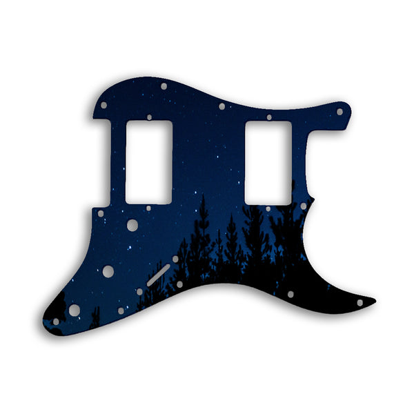 Fender Stratocaster Blacktop Series 2 Humbuckers HH Custom Pickguard Scratchplate NIGHT Design