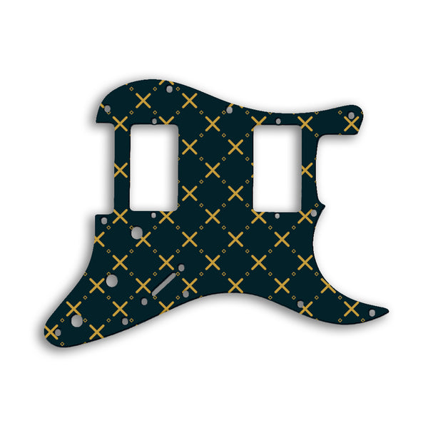 Fender Stratocaster Blacktop Series 2 Humbuckers HH Custom Pickguard Scratchplate Pattern Design