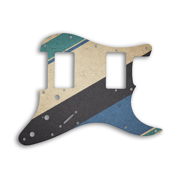 Fender Stratocaster Blacktop Series 2 Humbuckers HH Custom Pickguard Scratchplate RETRO Design