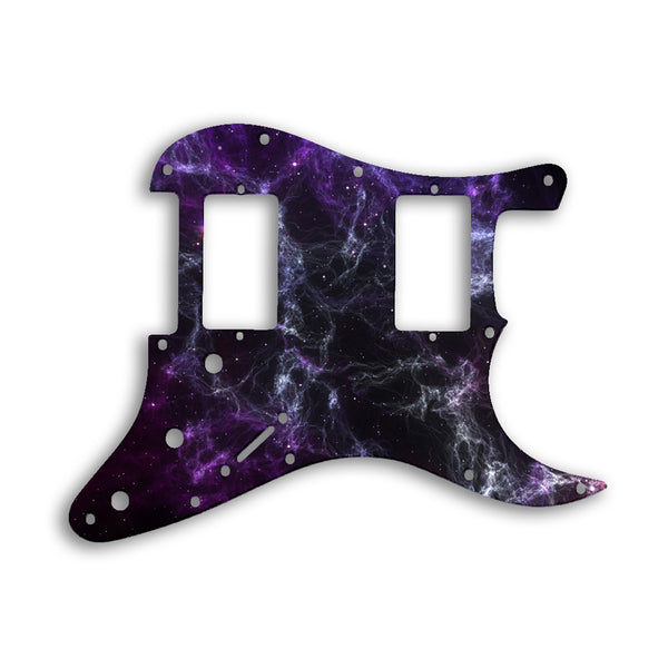 Fender Stratocaster Blacktop Series 2 Humbuckers HH Custom Pickguard Scratchplate SPACE Design