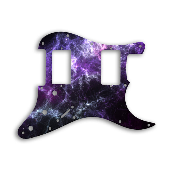 Fender Stratocaster Blacktop Series 2 Humbuckers HH Custom Pickguard Scratchplate SPACE Design