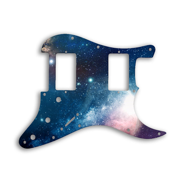 Fender Stratocaster Blacktop Series 2 Humbuckers HH Custom Pickguard Scratchplate SPACE Design