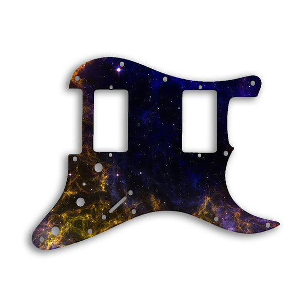 Fender Stratocaster Blacktop Series 2 Humbuckers HH Custom Pickguard Scratchplate SPACE Design