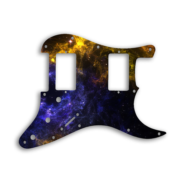 Fender Stratocaster Blacktop Series 2 Humbuckers HH Custom Pickguard Scratchplate SPACE Design