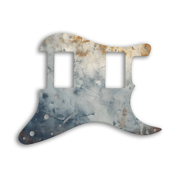 Fender Stratocaster Blacktop Series 2 Humbuckers HH Custom Pickguard Scratchplate WALL Design