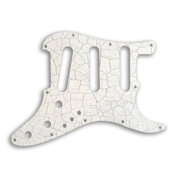 Fender Strat Elite Custom Pickguard Scratchplate CRACKED Design