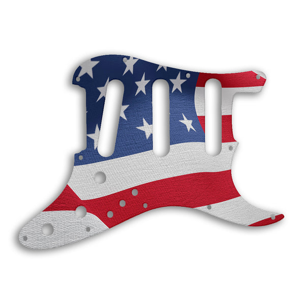 Fender Strat Elite Custom Pickguard Scratchplate Flag Design