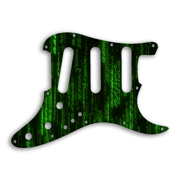 Fender Strat Elite Custom Pickguard Scratchplate MATRIX Design