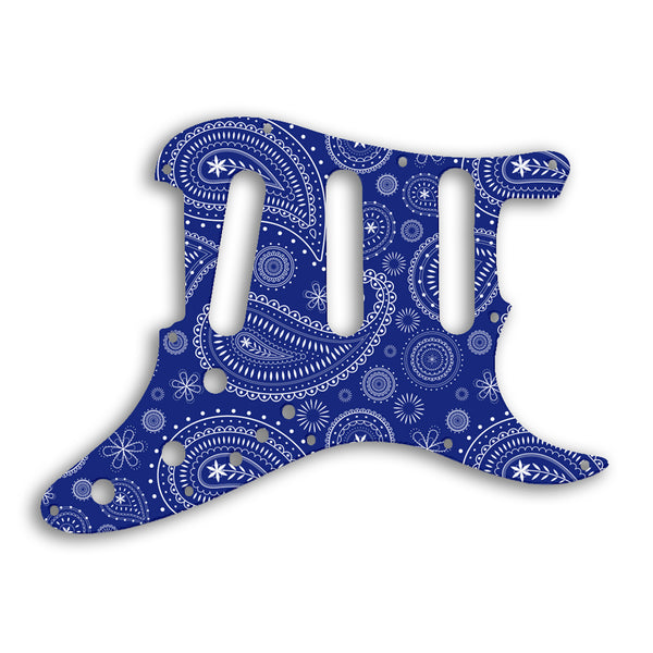 Fender Strat Elite Custom Pickguard Scratchplate Paisley Design