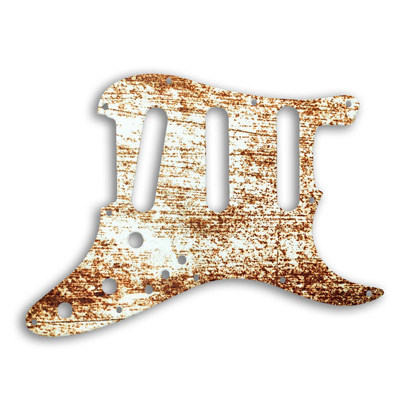 Fender Strat Elite Custom Pickguard Scratchplate Rust Design