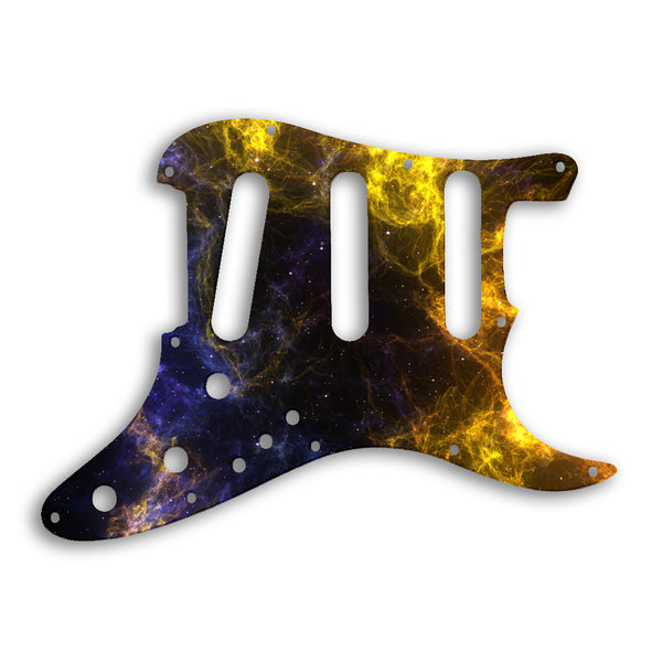 Fender Strat Elite Custom Pickguard Scratchplate SPACE Design