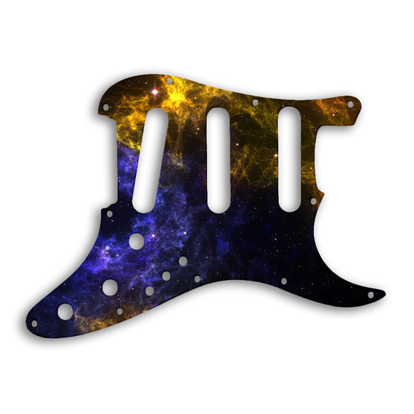 Fender Strat Elite Custom Pickguard Scratchplate SPACE Design