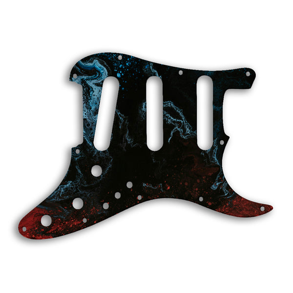 Fender Strat Elite Custom Pickguard Scratchplate SWIRL Design