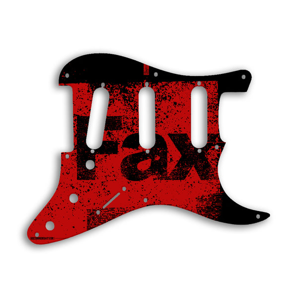 Fender Stratocaster Eric Johnson/Eric Clapton/Stevie Ray Vaughan Sig Custom Pickguard Scratchplate ABSTRACT Design