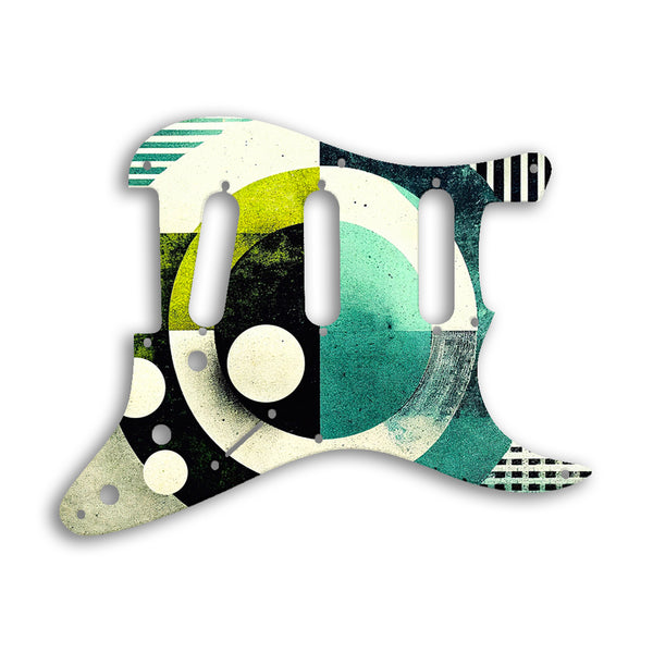 Fender Stratocaster Eric Johnson/Eric Clapton/Stevie Ray Vaughan Sig Custom Pickguard Scratchplate ABSTRACT Design