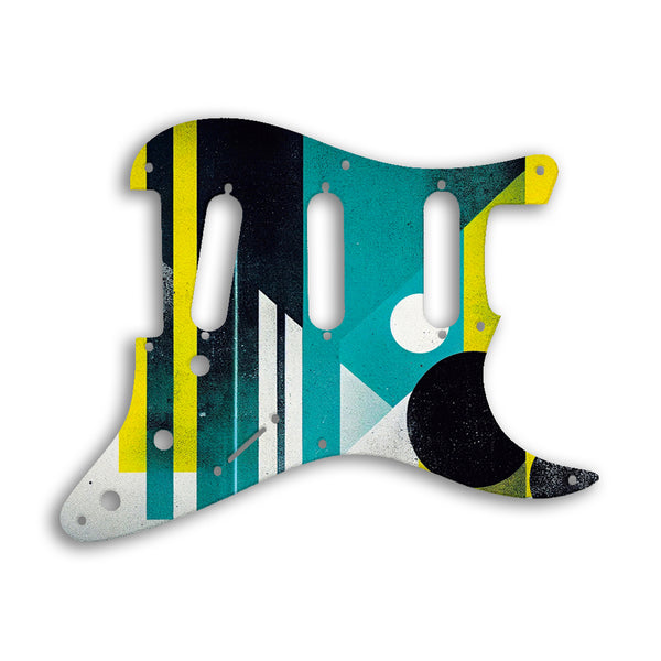 Fender Stratocaster Eric Johnson/Eric Clapton/Stevie Ray Vaughan Sig Custom Pickguard Scratchplate ABSTRACT Design