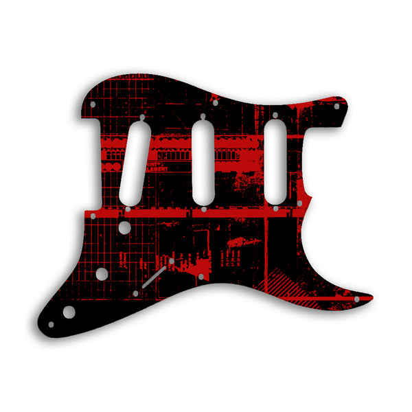 Fender Stratocaster Eric Johnson/Eric Clapton/Stevie Ray Vaughan Sig Custom Pickguard Scratchplate ABSTRACT Design