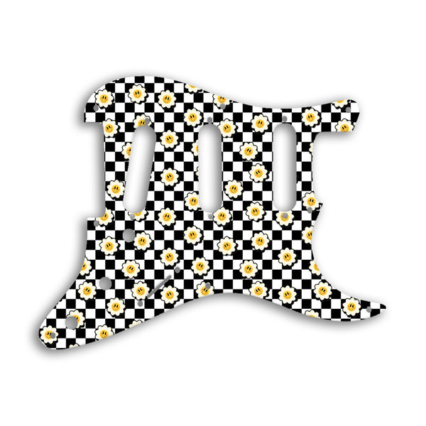 Fender Stratocaster Eric Johnson/Eric Clapton/Stevie Ray Vaughan Sig Custom Pickguard Scratchplate CHESS Design