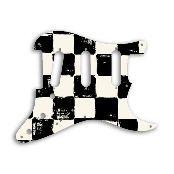 Fender Stratocaster Eric Johnson/Eric Clapton/Stevie Ray Vaughan Sig Custom Pickguard Scratchplate CHESS Design