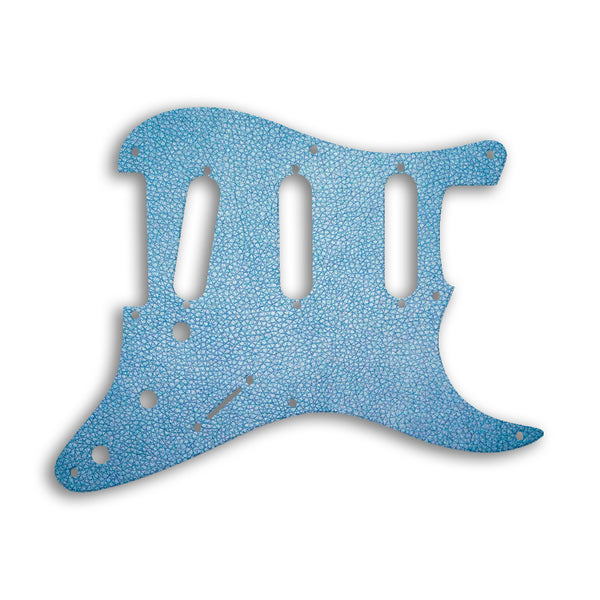 Fender Stratocaster Eric Johnson/Eric Clapton/Stevie Ray Vaughan Sig Custom Pickguard Scratchplate LEATHER Design