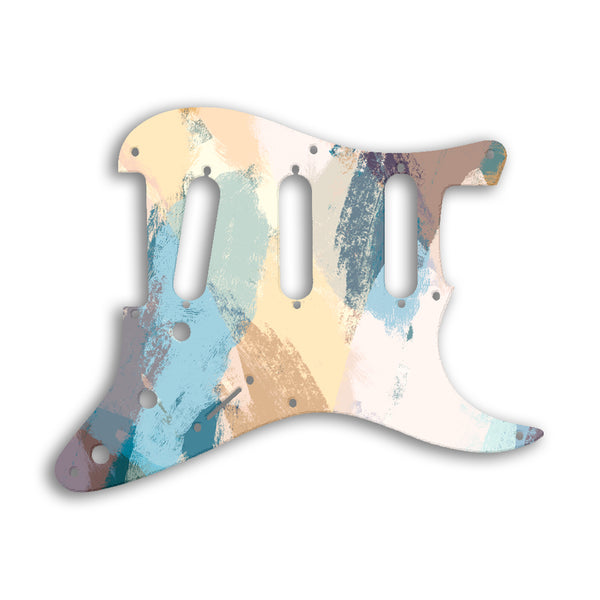 Fender Stratocaster Eric Johnson/Eric Clapton/Stevie Ray Vaughan Sig Custom Pickguard Scratchplate PAINT Design