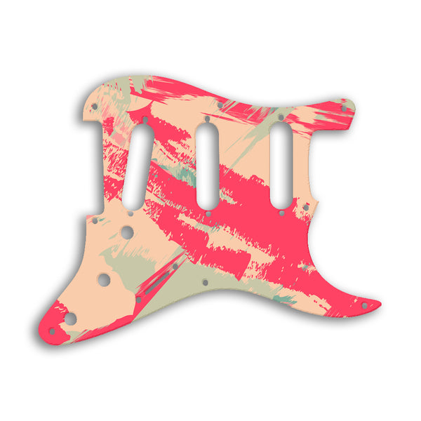 Fender Stratocaster Eric Johnson/Eric Clapton/Stevie Ray Vaughan Sig Custom Pickguard Scratchplate PAINT Design