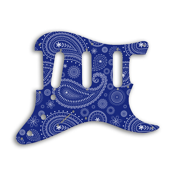 Fender Stratocaster Eric Johnson/Eric Clapton/Stevie Ray Vaughan Sig Custom Pickguard Scratchplate Paisley Design