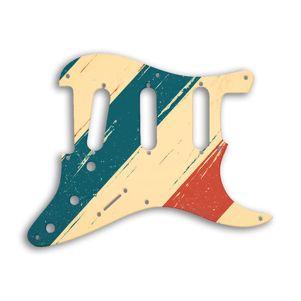 Fender Stratocaster Eric Johnson/Eric Clapton/Stevie Ray Vaughan Sig Custom Pickguard Scratchplate RETRO Design