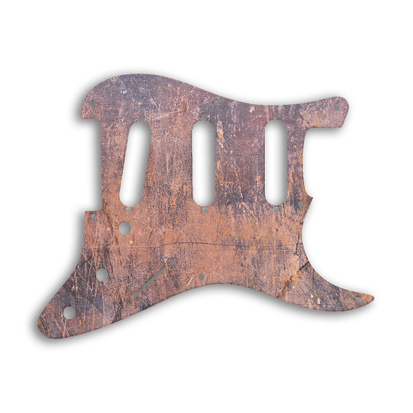 Fender Stratocaster Eric Johnson/Eric Clapton/Stevie Ray Vaughan Sig Custom Pickguard Scratchplate Rust Design