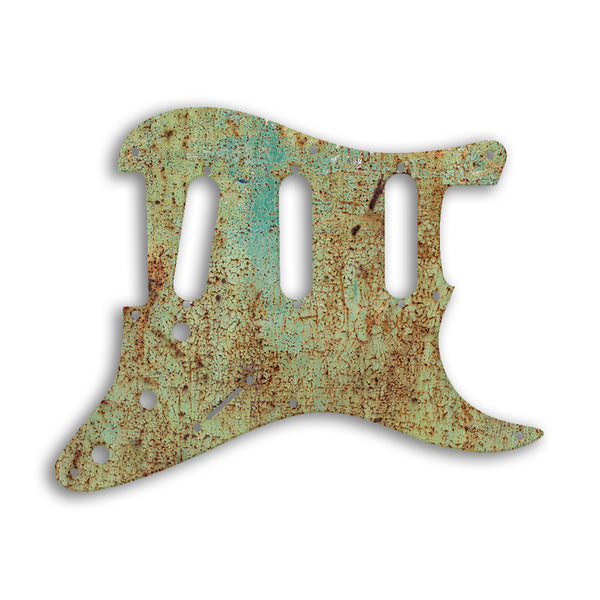 Fender Stratocaster Eric Johnson/Eric Clapton/Stevie Ray Vaughan Sig Custom Pickguard Scratchplate Rust Design