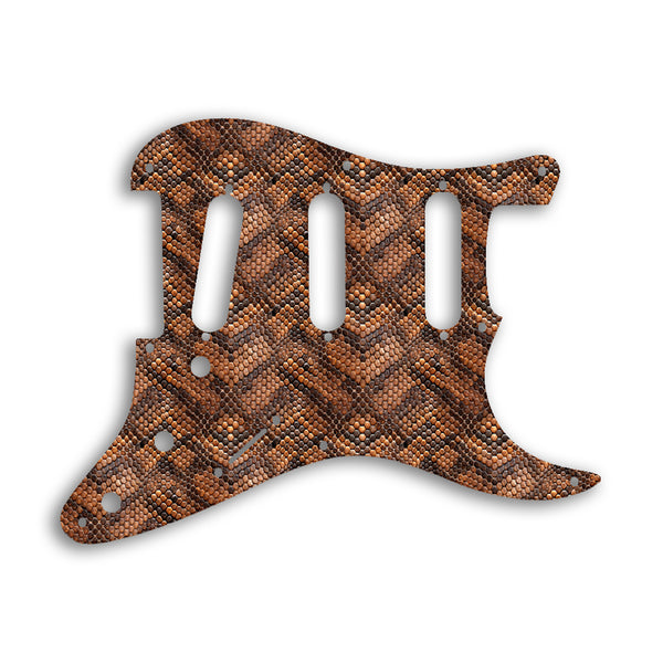 Fender Stratocaster Eric Johnson/Eric Clapton/Stevie Ray Vaughan Sig Custom Pickguard Scratchplate SNAKE Design