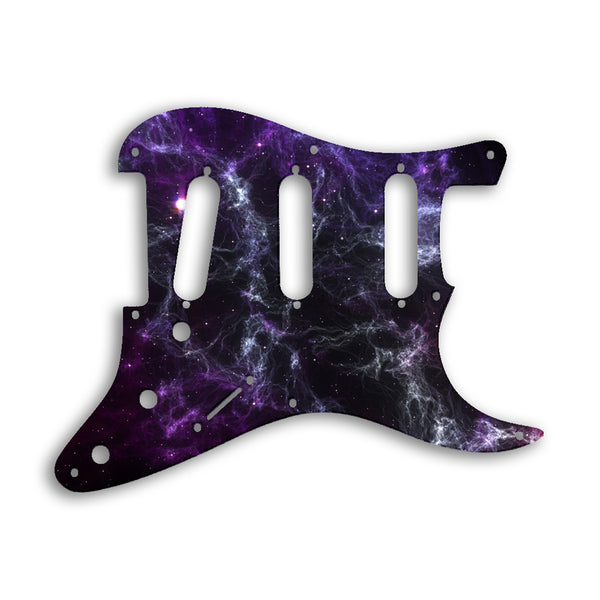 Fender Stratocaster Eric Johnson/Eric Clapton/Stevie Ray Vaughan Sig Custom Pickguard Scratchplate SPACE Design