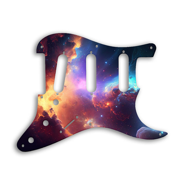 Fender Stratocaster Eric Johnson/Eric Clapton/Stevie Ray Vaughan Sig Custom Pickguard Scratchplate Space Design