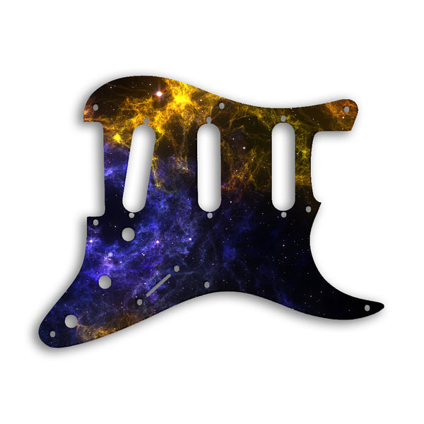 Fender Stratocaster Eric Johnson/Eric Clapton/Stevie Ray Vaughan Sig Custom Pickguard Scratchplate SPACE Design