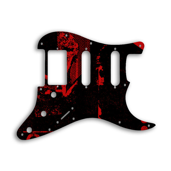 Fender Stratocaster Humbucker / Single Coil / Single Coil Custom Pickguard Scratchplate ABSTRACT Design