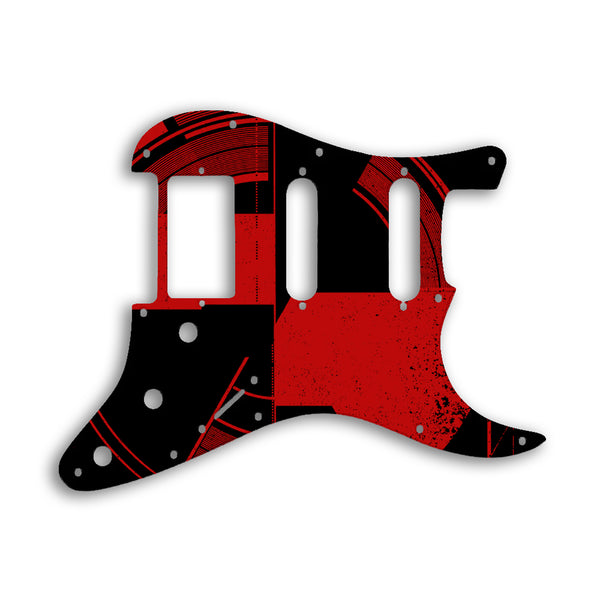 Fender Stratocaster Humbucker / Single Coil / Single Coil Custom Pickguard Scratchplate ABSTRACT Design