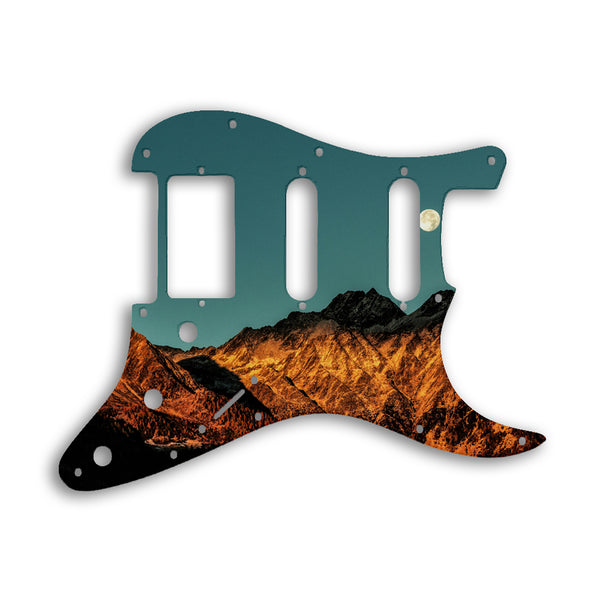 Fender Stratocaster Humbucker / Single Coil / Single Coil Custom Pickguard Scratchplate NIGHT Design