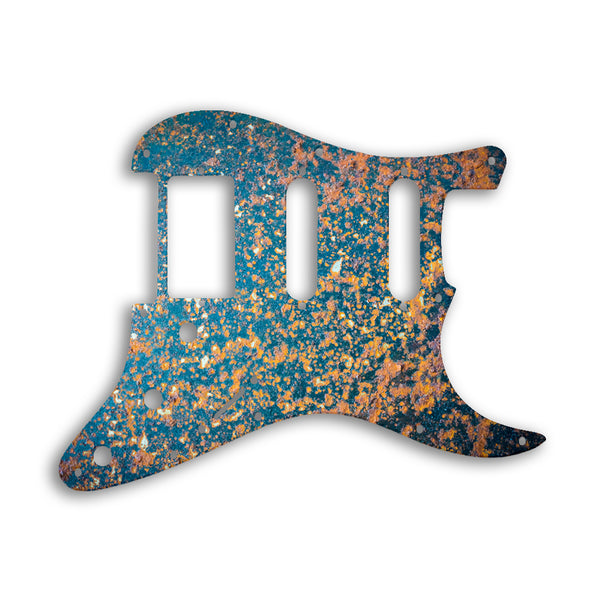 Fender Stratocaster Humbucker / Single Coil / Single Coil Custom Pickguard Scratchplate Rust Design