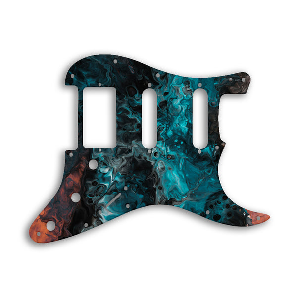 Fender Stratocaster Humbucker / Single Coil / Single Coil Custom Pickguard Scratchplate SWIRL Design