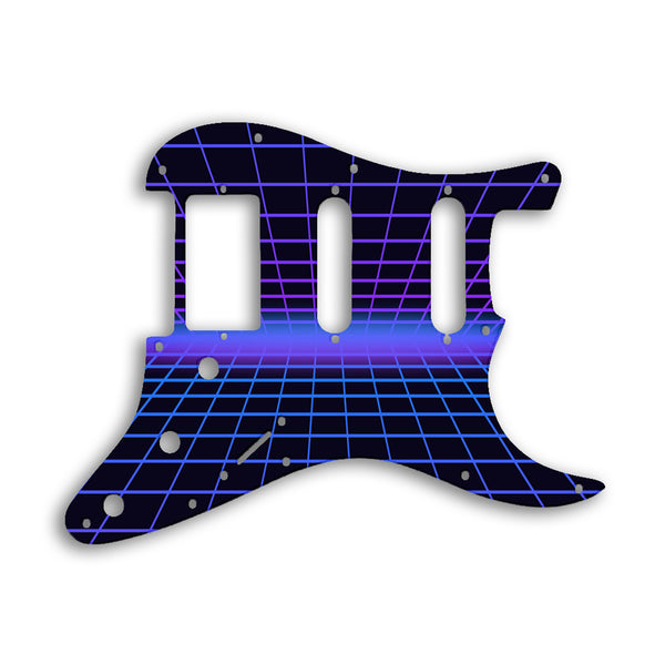 Fender Stratocaster Humbucker / Single Coil / Single Coil Custom Pickguard Scratchplate TRON Design