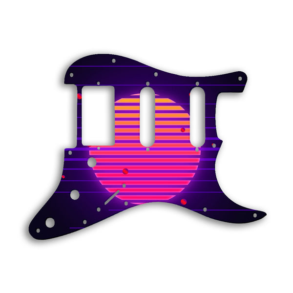 Fender Stratocaster Humbucker / Single Coil / Single Coil Custom Pickguard Scratchplate TRON Design