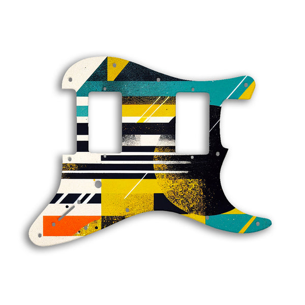 Fender Stratocaster Jim Root Signature Custom Pickguard Scratchplate ABSTRACT Design