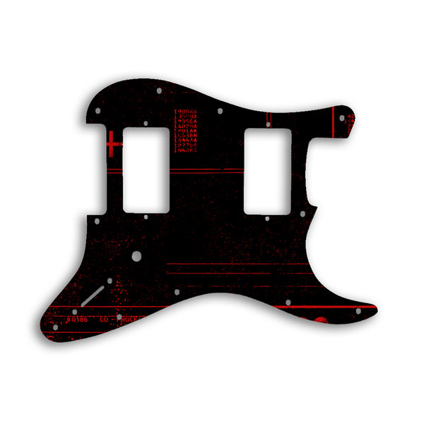 Fender Stratocaster Jim Root Signature Custom Pickguard Scratchplate ABSTRACT Design