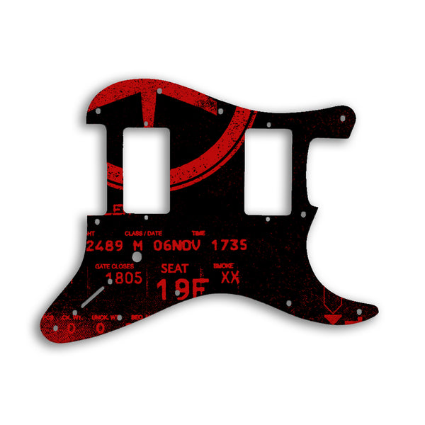 Fender Stratocaster Jim Root Signature Custom Pickguard Scratchplate ABSTRACT Design