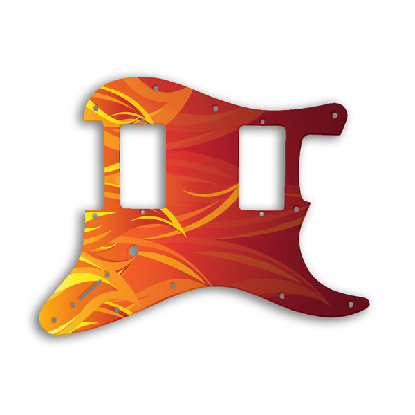 Fender Stratocaster Jim Root Signature Custom Pickguard Scratchplate Fire Design