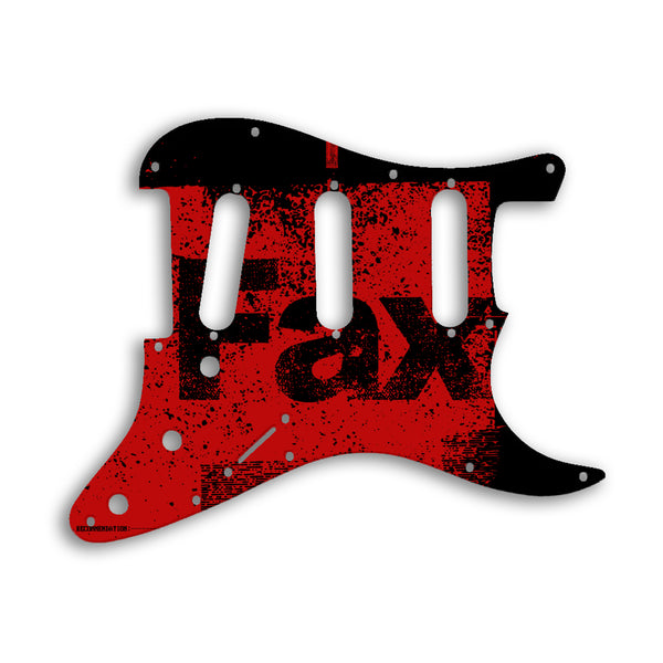 Fender Stratocaster Old Style 11 Hole ('62) Custom Pickguard Scratchplate ABSTRACT Design