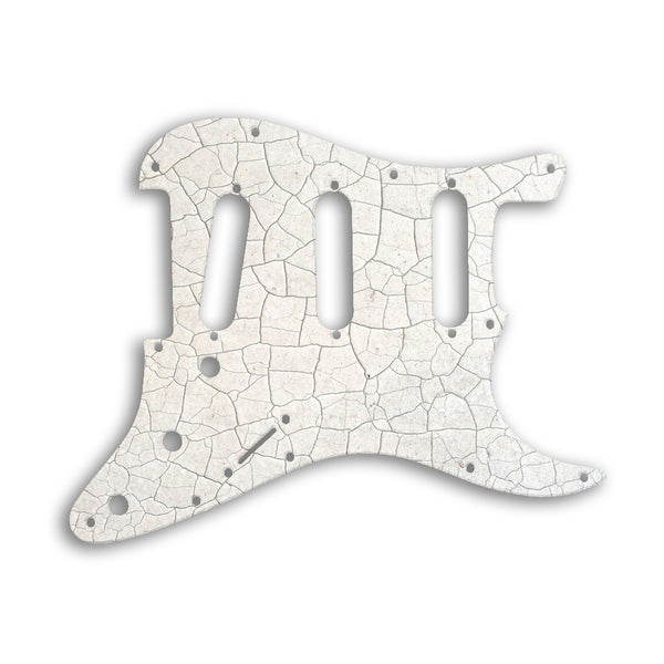 Fender Stratocaster Old Style 11 Hole ('62) Custom Pickguard Scratchplate CRACKED Design