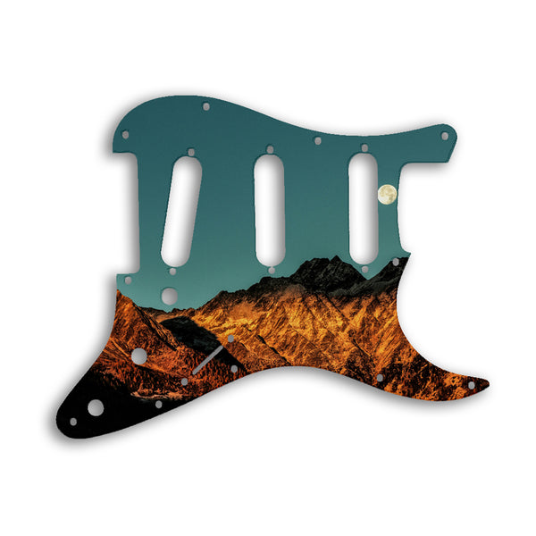 Fender Stratocaster Old Style 11 Hole ('62) Custom Pickguard Scratchplate NIGHT Design